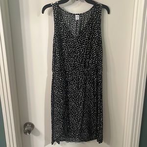 Black and white patterned old navy dress